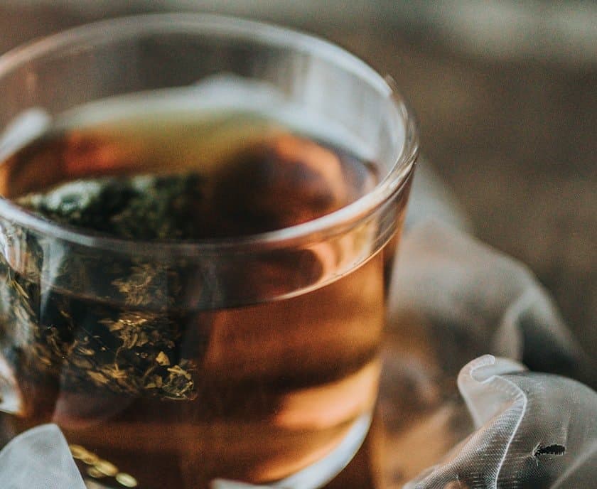 A warm glass of chai